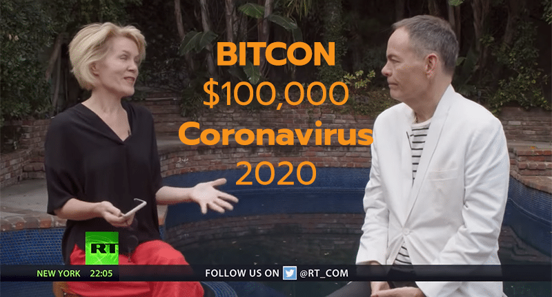 ‘โคโรนาไวรัสจะดันให้ราคา Bitcoin แตะ $100,000 ภายในปี 2020’ Max Keiser