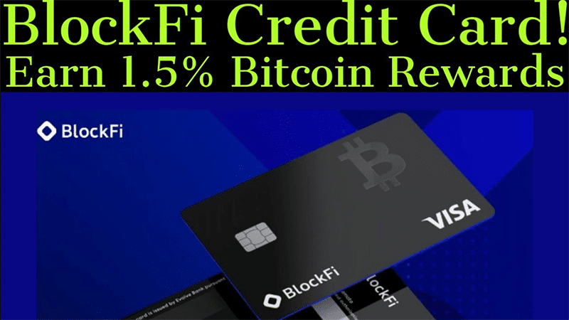 BlockFi เปิดตัวบัตรเครดิตในสหรัฐฯ และเสนอเงินรางวัลคืนเป็น Bitcoin 1.5% ทุกครั้งที่ธุรกรรมผ่านบัตร