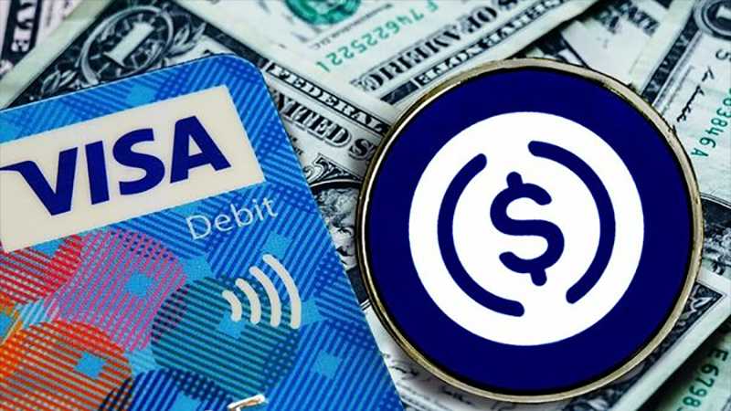 Visa จับมือกับ Crypto.com ให้บริการเพย์เมนต์ผ่าน USDC เหรียญ stablecoin แล้ว