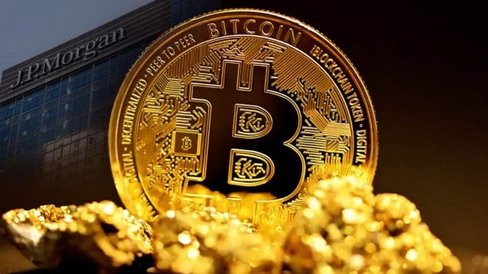 นักลงทุนสถาบันซื้อ Bitcoin มากกว่าทองคำ เพื่อใช้ป้องกันความเสี่ยงจากเงินเฟ้อ : JPMorgan รายงาน