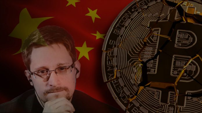 ‘การแบนคริปโตล่าสุดของจีน ทำให้ Bitcoin แข็งแกร่งขึ้นกว่าเดิม’ Edward Snowden อดีตนักวิเคราะห์ข่าวกรองชื่อดัง กล่าว