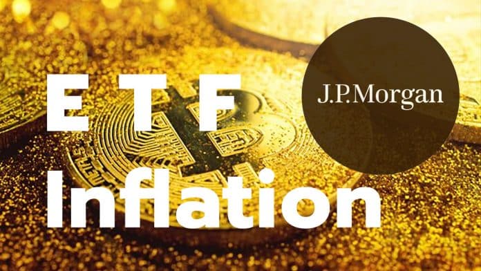 นักกลยุทธ์ JPMorgan เชื่อว่า ไม่ใช่เรื่อง ETF ทำให้ Bitcoin ทะยานขึ้นรอบล่าสุด แต่เป็นความกังวลเรื่องเงินเฟ้อต่างหาก