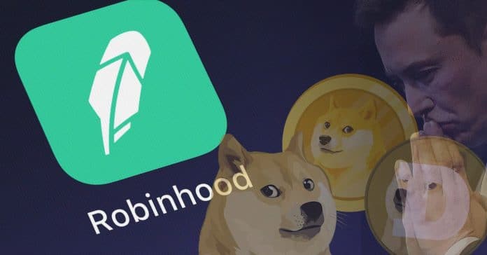Robinhood มีรายได้จากคริปโตลดลง 78% หลังจาก Dogecoin หมดมนต์ขลัง