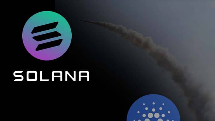 Solana (SOL) ทำ ATH แซงหน้า Cardano (ADA) ขึ้นแท่นคริปโตที่ใหญ่ที่สุดอันดับ 4 แล้ว ตามมูลค่าราคาตลาด