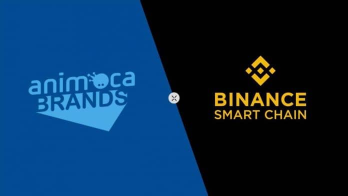 Binance จับมือ Animoca Brands ทุ่มเงินลงทุน $200 ล้านดอลลาร์สหรัฐ พัฒนาเกมบล็อกเชนบน Binance Smart Chain (BSC)