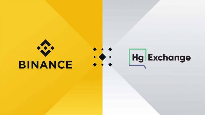 Binance เข้าซื้อหุ้น 18% ใน Hg Exchange (HGX) ตลาดหุ้นส่วนบุคคลในสิงคโปร์