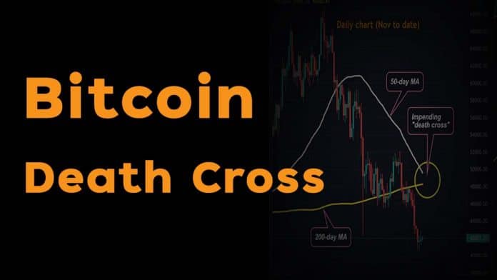 น่าจับตา Bitcoin ใกล้เกิดสัญญาณ “Death Cross” แล้ว อาจเป็นสัญญาณขาลงจริง หรือไม่ก็หลอกกัน