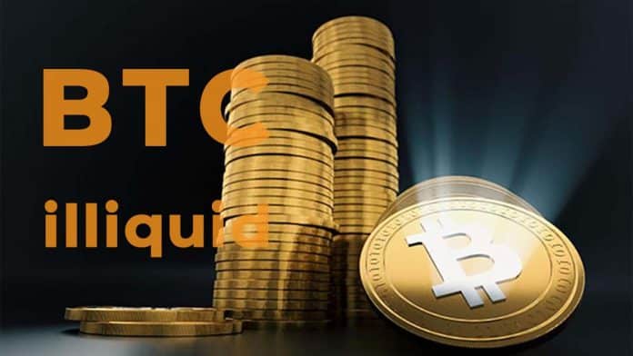 ประมาณ 76% ของอุปทาน Bitcoin หมุนเวียนทั้งหมดในปัจจุบัน ไม่มีสภาพคล่อง (Illiquid) : Glassnode วิเคราะห์