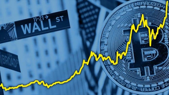 วอลล์สตรีท (Wall Street) ส่วนใหญ่ไม่เชื่อว่า ราคา Bitcoin จะแตะถึง $100,000 ภายในปี 2022 นี้