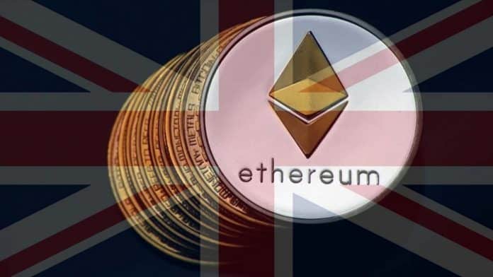 อังกฤษครองอันดับ 3 เป็นเจ้าของ ETH มากที่สุด รองจากสิงคโปร์ และออสเตรเลีย