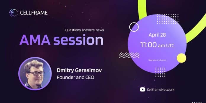 Cellframe Network จัดกิจกรรม AMA โดยมีคุณ Dmitriy Gerasimov ตำแหน่ง CEO มาร่วมด้วย