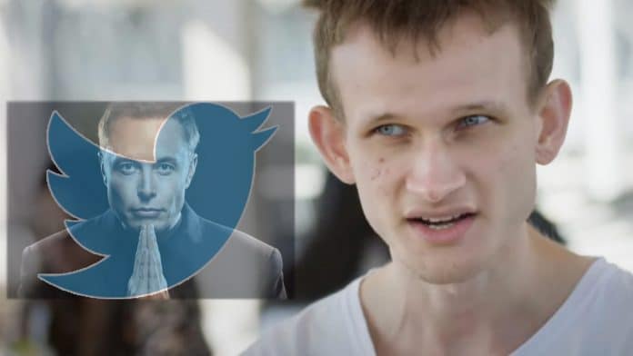 Vitalik Buterin ให้ความเห็นเกี่ยวกับการเข้าซื้อ Twitter ของ Elon Musk