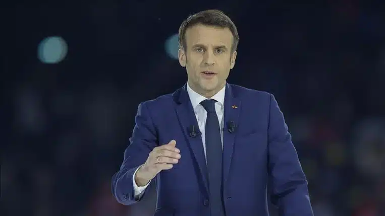 Emmanuel Macron ประธานาธิบดีฝรั่งเศส