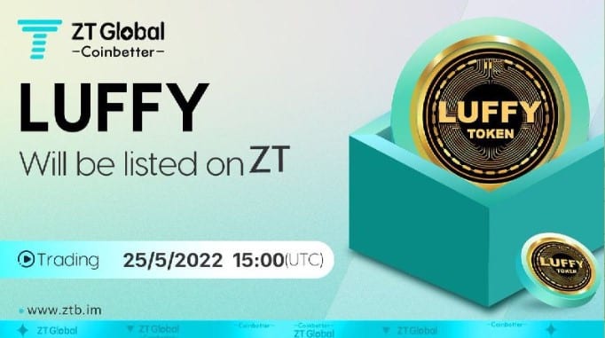 Zt Global ลิสต์เหรียญ Luffy (Luffy) พร้อมคู่เทรด Luffy /Usdt