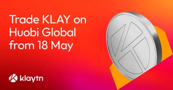 Huobi Global ลิสต์เหรียญ Klaytn (KLAY) พร้อมคู่เทรด KLAY/USDT