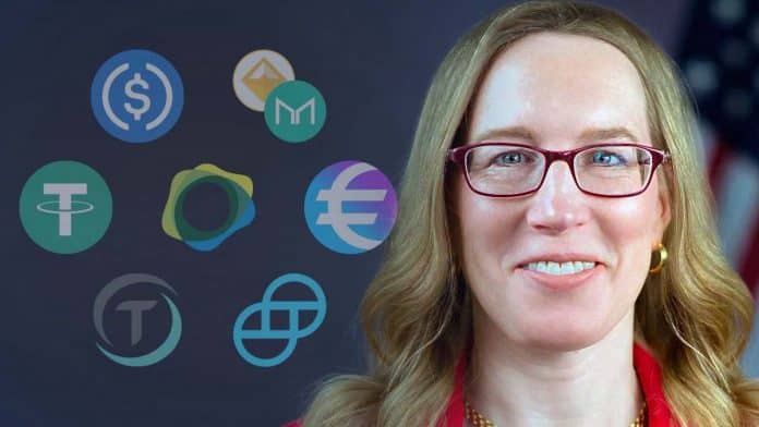 “กฎระเบียบเกี่ยวกับ Stablecoin จำเป็นต้องเปิดช่องให้ ‘ลองผิดลองถูก’” Hester Peirce คณะกรรมการ ก.ล.ต.สหรัฐฯ กล่าว