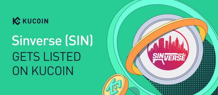 KuCoin กำลังลิสต์เหรียญเกม Sinverse (SIN) ที่รู้จักกันในชื่อ Sin City Metaverse