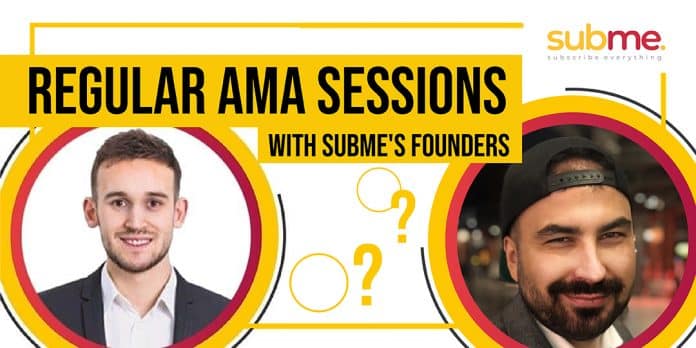 Subme จัด AMA ตามแผนที่วางไว้ ในทุกๆ 2 สัปดาห์