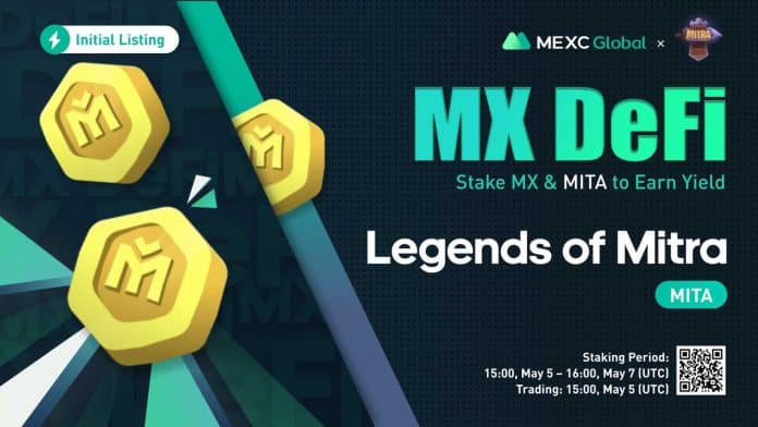 MEXC Global ลิสต์เหรียญ Legends of Mitra (MITA) พร้อมคู่เทรด MITA/USDT