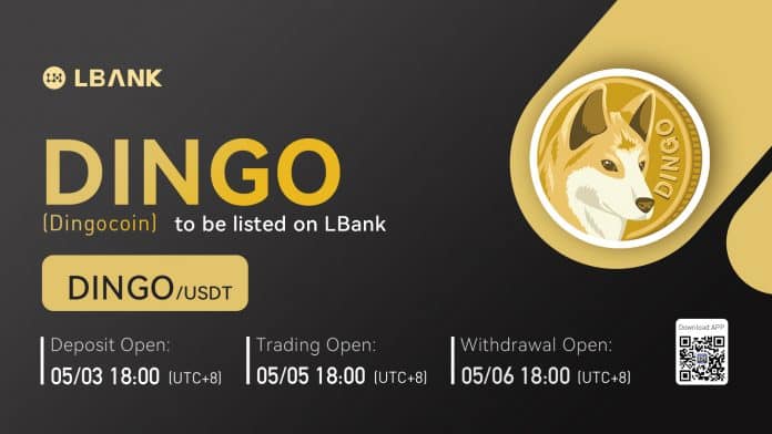 LBank ลิสต์เหรียญ Dingocoin (DINGO) พร้อมคู่เทรด DINGO/USDT