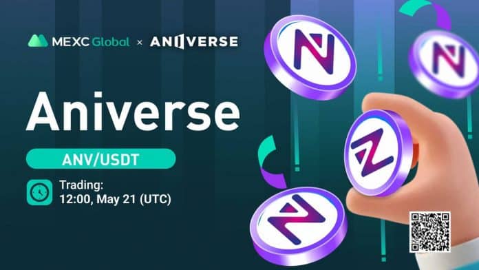 MEXC Global ลิสต์เหรียญ ANIVERSE (ANV) พร้อมคู่เทรด ANV/USDT