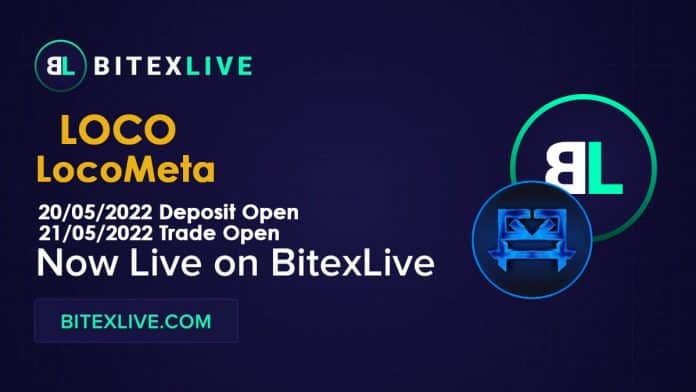 LocoMeta (LOCO) เหรียญเกม Play to earn กำลังจะลิสต์ขึ้นกระดานเททรด Bitexlive