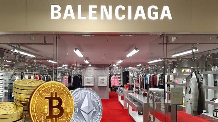 แบรนด์แฟชั่นของฝรั่งเศส Balenciaga จะอนุญาตให้ลูกค้าชำระเงินเป็นสกุลเงินดิจิทัลได้