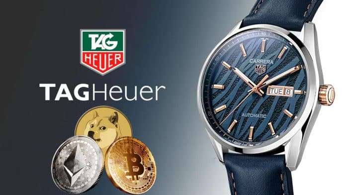 นาฬิกาแบรนด์ TAG Heuer ยอมรับชำระด้วย Crypto บนออนไลน์สำหรับลูกค้าในสหรัฐอเมริกา