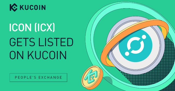 Kucoin ลิสต์เหรียญ ICON (ICX) พร้อมคู่เทรด ICX/USDT และ ICX/ETH