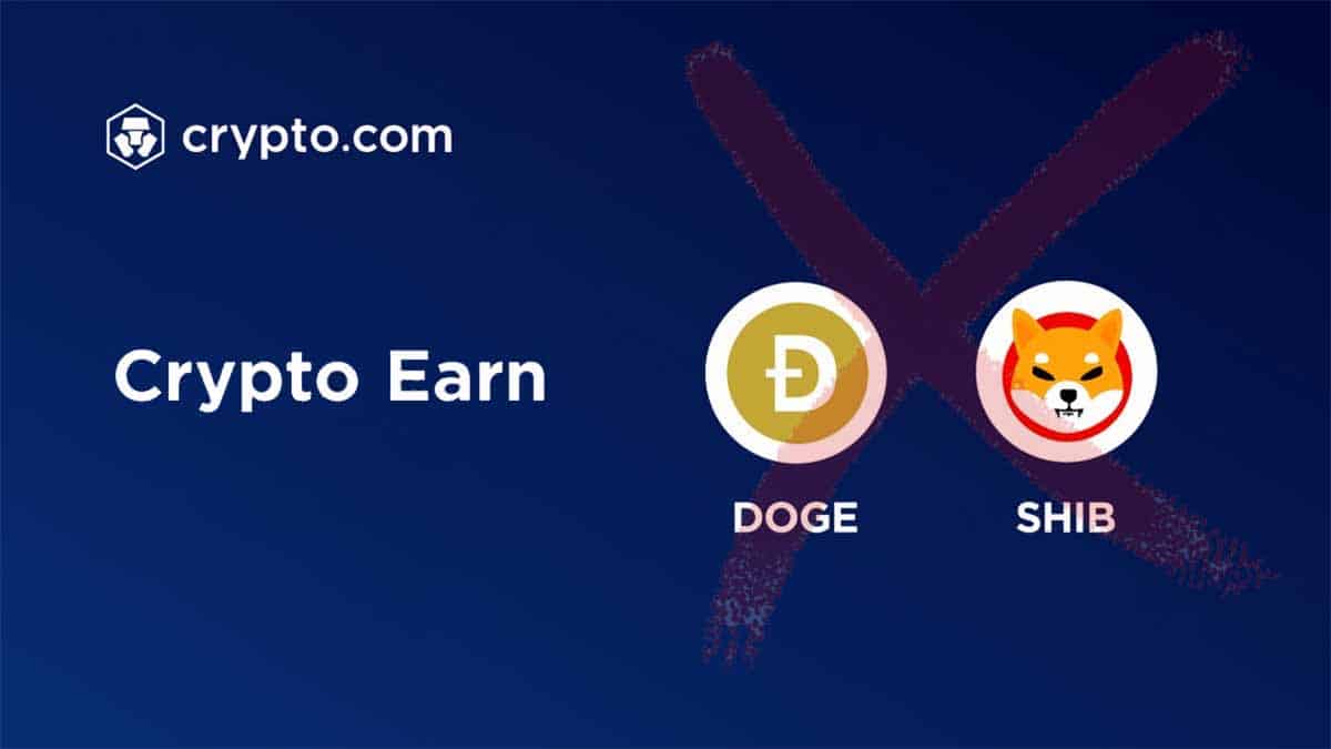 Crypto.Com ตัดสินใจถอดเหรียญมีม Dogecoin, Shiba Inu ออกจากโปรแกรม Earn  ของตลาด ▻ Siam Bitcoin