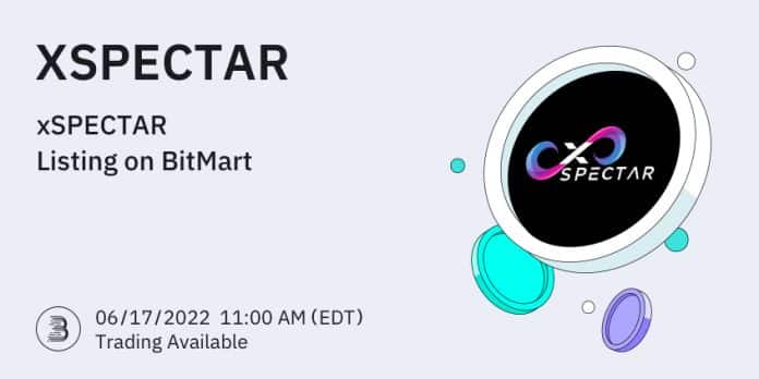 BitMart ลิสต์เหรียญ xSPECTAR (XSPECTAR) พร้อมคู่เทรด XSPECTAR/USDT