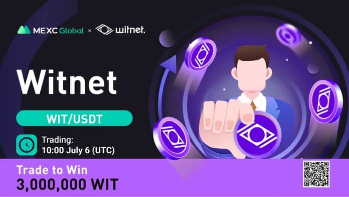 Witnet (WIT) กำลังลิสขึ้นกระดานเทรด MEXC Global พร้อมคู่เทรด WIT/USDT