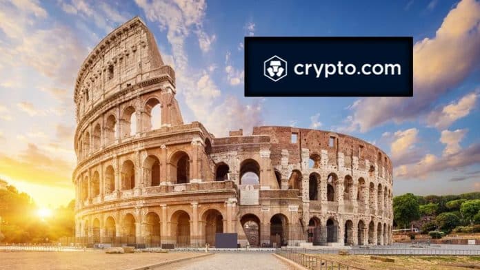 Crypto.com ได้รับการอนุมัติจากหน่วยงานกำกับดูแลของอิตาลี