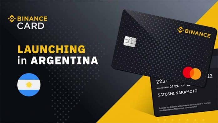 Binance จับมือ Mastercard ออกบัตรเติมเงินคริปโตในอาร์เจนตินา สามารถใช้จ่ายและถอนเงินจากตู้ ATM ได้ทุกที่ทั่วโลก