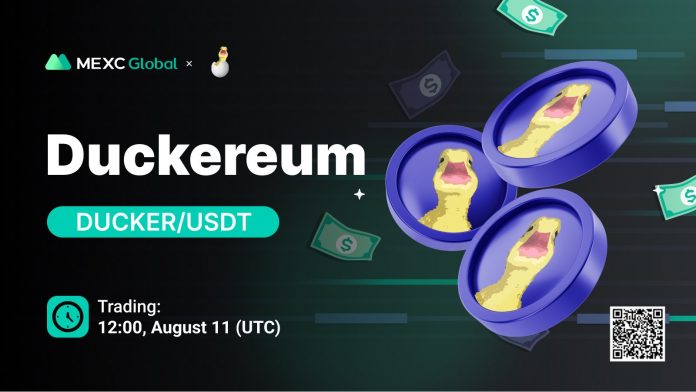 MEXC Global ลิสต์เหรียญ Duckereum (DUCKER) พร้อมคู่เทรด DUCKER/USDT