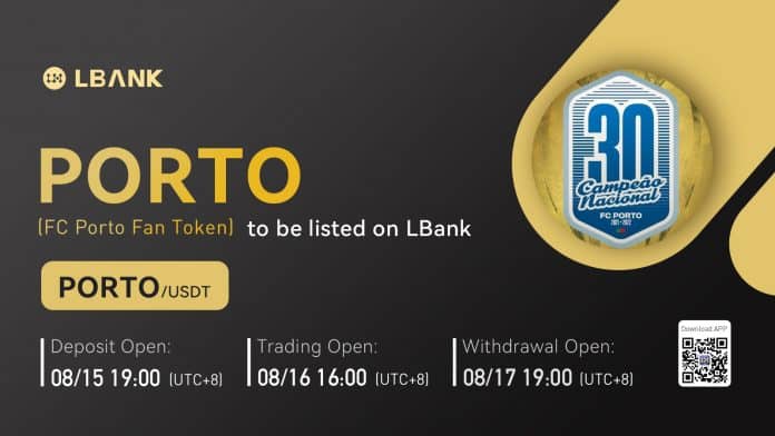 LBank ลิสต์เหรียญ FC Porto Fan Token (PORTO) พร้อมคู่เทรด PORTO/USDT