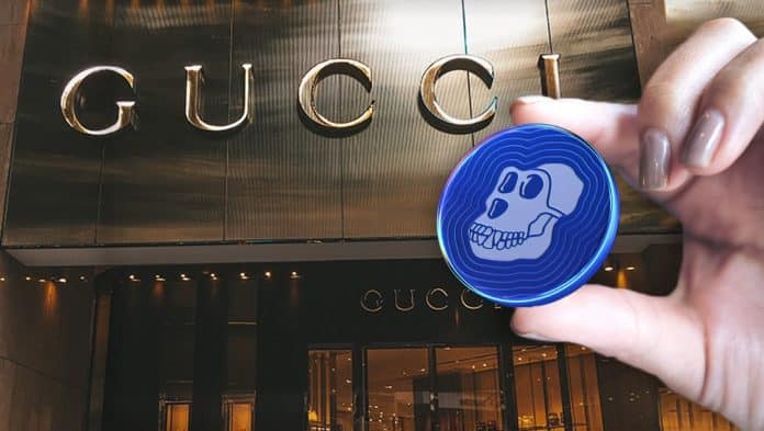 Gucci ยักษ์ใหญ่ด้านแฟชั่นระดับไฮเอนด์ยอมรับการชำระเงินด้วย ApeCoin 