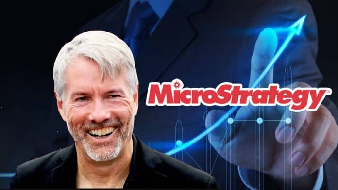 หลังจาก Michael Saylor อดำรงตำแหน่งประธานบริหารหุ้นของ MicroStrategy (MSTR) เพิ่มขึ้นเกือบ 15%