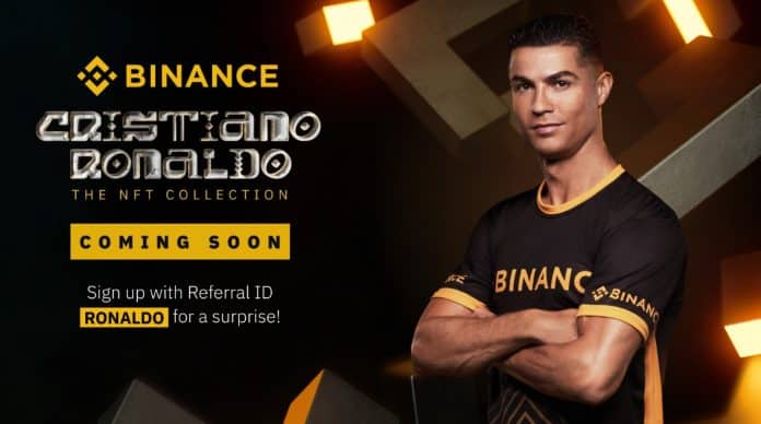 Cristiano Ronaldo เตรียมเปิดตัวคอลเลคชั่น NFT ชุดแรกบน Binance