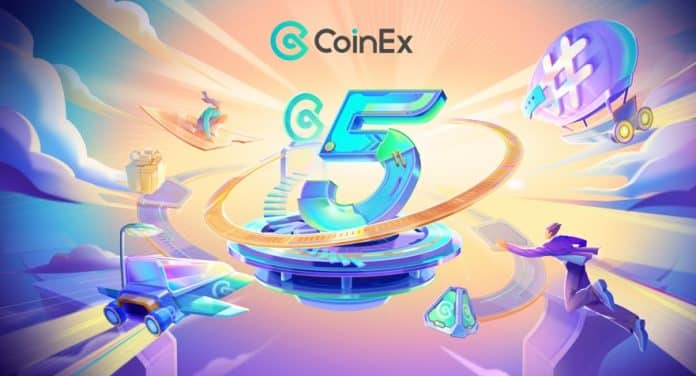 CoinEx ฉลองครบรอบ 5 ปี พร้อมแจก NFT ฟรี : เข้าร่วมกิจกรรมเพื่อเป็นผู้โชคดีคนต่อไป!