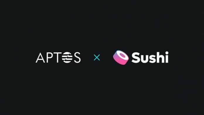 Sushi ประกาศขยายสู่บล็อกเชน Aptos เป็นครั้งแรกที่ไม่ใช่เครือข่าย EVM