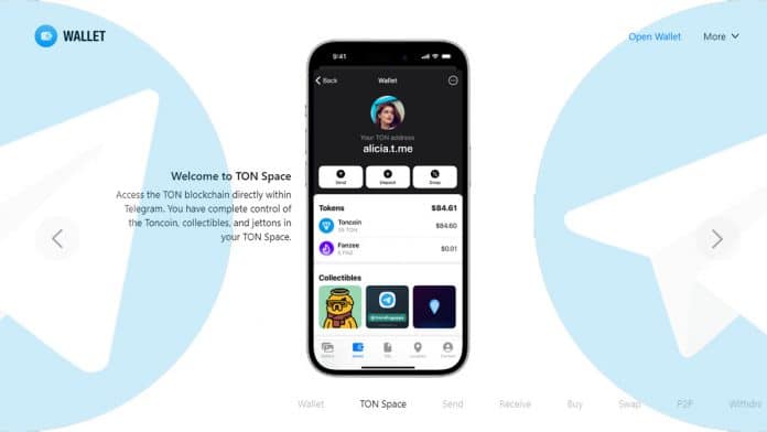 Telegram ผนวกกระเป๋าเงินคริปโต  “TON Space” แก่ฐานผู้ใช้งาน 800 ล้านรายต่อเดือนทั่วโลก