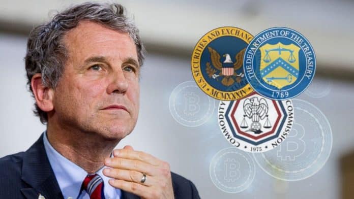 วุฒิสมาชิกสหรัฐ Sherrod Brown ขอให้หน่วยงานกำกับดูแลใช้อำนาจที่มีอยู่ จัดการพวกเกมส์โกงในวงการคริปโตได้เลย