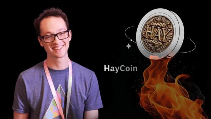 Hayden Adams ผู้ก่อตั้ง Uniswap เบิร์นโทเคน HayCoin 99% ของอุปทานทั้งหมด