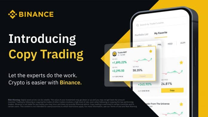 Binance เปิดตัวฟีเจอร์คัดลอกเทรด (Copy Trading) แล้ว สำหรับตลาดฟิวเจอร์สโดยเฉพาะ