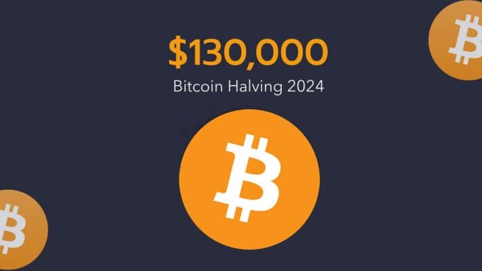 Bitcoin halving โมเดลราคา BTC คาดแตะ $130K หลังเหตุการณ์ 2024 Bitcoin halving ภายในปี 2025