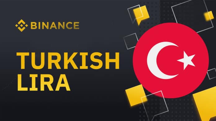 ลีราตุรกี (Turkish Lira, TRY) กลายเป็นคู่ซื้อขายชั้นนำบน Binance คาดว่าเกี่ยวข้องกับนักลงทุนตุรกีทะลักเข้ามาลงทุนในคริปโตเมื่อเร็ว ๆ นี้