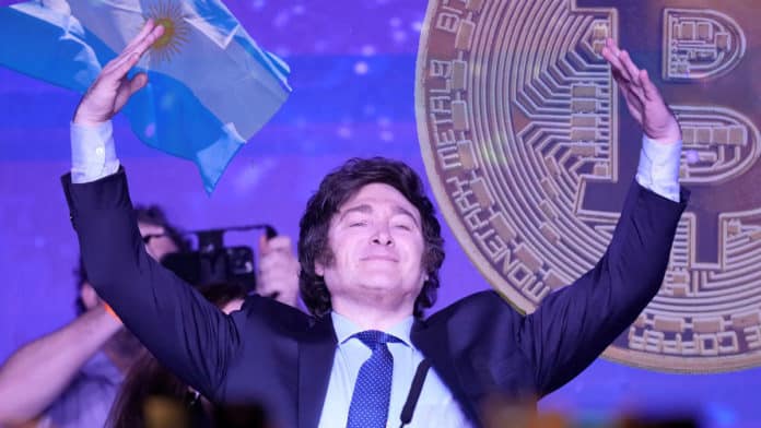 Javier Milei สายโปร Bitcoin คว้าชัยชนะ เป็นปธน. อาร์เจนติน่าคนใหม่ล่าสุด ราคา BTC เบรกทะลุ $37,000