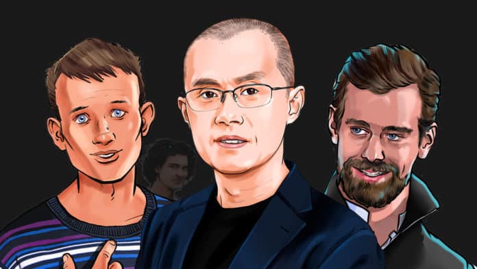 CZ, Buterin, Dorsey ติด Top 10 บุคคลที่มีอิทธิพลสูงสุดด้านคริปโตในโลกโซเชียล โดย SBF ติดอันดับด้วย