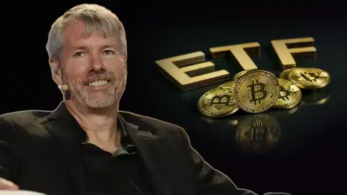 Michael Saylor เชื่อว่า ‘Bitcoin Spot ETF เป็นความก้าวหน้าครั้งใหญ่ที่สุดในวอลล์สตรีทในรอบ 30 ปี’ และจะมี ‘ความต้องการมหาศาล’